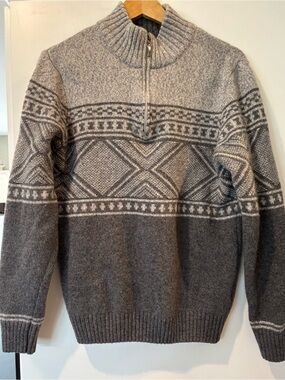 Daniele Blasi wool blend quarter zip women’s sweater size Medium new without tag